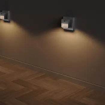 NICLUX LED Nakties Šviesos ES Kištukas 220V Jutiklis Nakties Žibintas, Miegamojo Lovos Sienų šviestuvai Vaikams, Vaikų Kambarį Apšvietimas