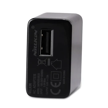 Nillkin Įkroviklio USB Kištukas, FCC ir CE 5V 2A JAV, ES, Europos Standarto AC Adapteris, Skirtas Apple iPhone X 8 7 Plius 