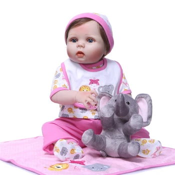 NPK bebe lėlės reborn realista menina silikono viso kūno tikroviška kūdikių lėlės, žaislai vaikams kalėdų dovana bonecas vaikams