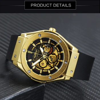 NUGALĖTOJAS Laikrodžiai Mens 2020 Mechaninė Automatinė Skeletas Žiūrėti Vyrų Prabanga Top Brand Laikrodis Švyti Vyrų Laikrodis montre homme luxe