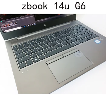 OVY Klaviatūros apima HP zbook 14u G6 Elitebook 745 G5 840 G5 G6 aišku, TPU Apsauginės Plėvelės klaviatūros dangtelio Nematomas minkštas naujas
