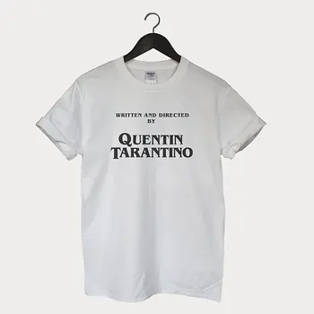 Parašyta Quentin Tarantino, t-marškinėliai, unisex viršuje Tumblr 90-ųjų Marškinėliai, Unisex Daugiau Dydžio ir Spalvos-F004