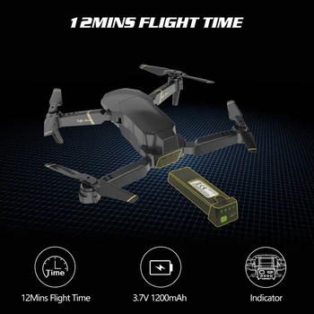 Pasaulio Drone EKSA GD89 Mini Drone su Kamera HD RC Sraigtasparnis, Sulankstomas FPV Dron Quadrocopter VS M69 E58 E520