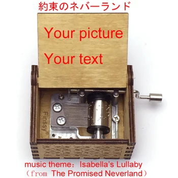 Pažadėjo Neverland Isabella ' s Lullaby muzikos yakusoku no Neverland Muzikos Gerbėjų Anime Vaikams Dovanų Šalis Apdaila