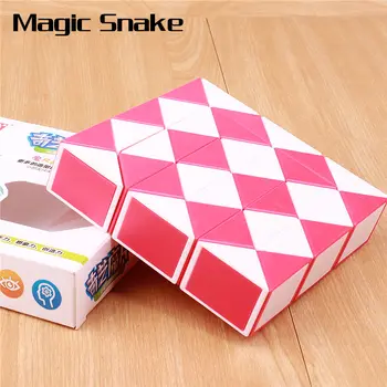 QIYI magija gyvatė greitis qiyi kubo 24 36 48 segmentus puzzle kubeliai švietimo magija valdovas žaislai Vaikams