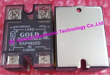 SAP4825D AUKSO Autentiškas originalus vienfaziai SROVĖS kontrolės AC (SOLID STATE RELAY 25A 40-480VAC 4-32VDC
