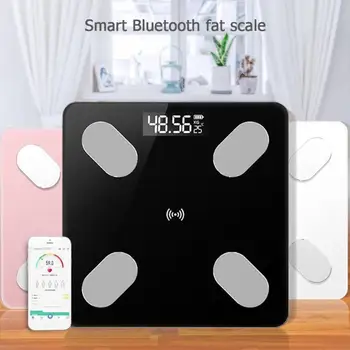 Skaitmeninės svarstyklės Kūno Riebalų Skalė Smart Svarstyklės Grindų Elektroninis LCD Smart 
