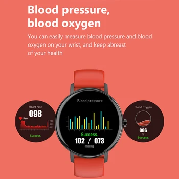 Smart Watch Širdies ritmas, Kraujo Spaudimas, Deguonies Stebėti, Vyrams, Moterims, 