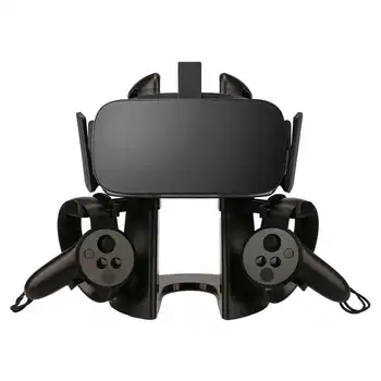 Stovas,Ausines Ekrano Laikiklis Oculus Rift laisvų Rankų įranga Ir Paspauskite Valdiklis Suderinamas su dauguma standartinių dydžio VR ausines