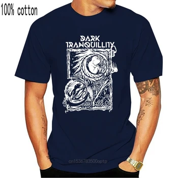 Tamsiai Ramybės Logotipą, T-Shirt