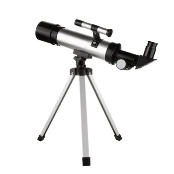 Teleskopas Kempingas Geriausia Pardavimo 360x50mm Astronomijos Teleskopo Vamzdis Refraktoriumi Monokuliariniai Spotting scope w/Trikojis Pėsčiųjų ginklo luneta žaidimas #e