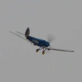 Tony Ray AeroModel DH.53 De Havilland Hummingbird 500mm Sparnų Balsa Medienos pjovimas Lazeriu modelių Kūrimo RC Lėktuvo Drone RINKINYS