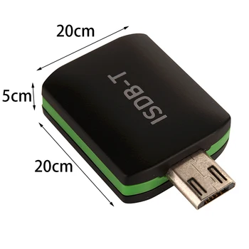 TV Imtuvas, Micro USB Visą Seg Antenos ISDB-T Plastiko Padas Imtuvas Lauko Skaitmeninis Didelio Jautrumo 