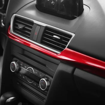 Už Mazda 3 Axela m. m. 2016 M. 2017 M. 2018 M. Centrinio valdymo apdaila dekoratyviniais blizgučiais interjero anglies pluošto skydelio keitimo