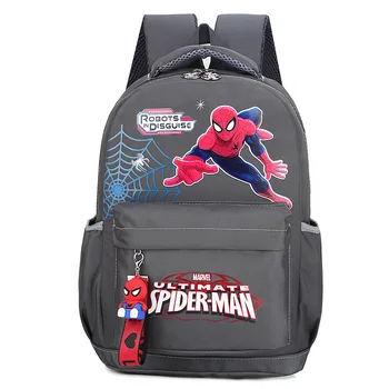 Vaikų Schoolbags Mielas Animacinių filmų Spiderman Kuprinės Berniukų Supermenas Pečių Krepšiai, 1-2 Klasių Vaikams 
