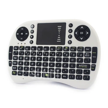 Vokiečių/Thai/arabų/prancūzų Kalbos I8 Air Fly mouse Nuotolinio Valdymo Belaidžio Įkrovimo Mini Touchpad Klaviatūra, skirta 