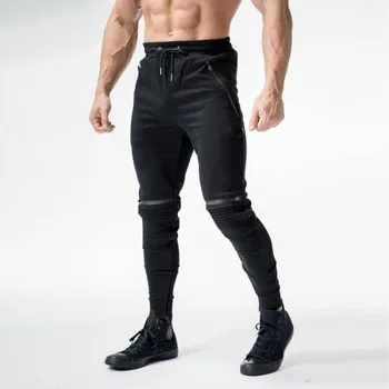 Vyrų Sporto Treniruoklių Poilsiu Kelnės Europos Sweatpants Veikia Mokymo Kelnės Vyriškos Aprangos Tactical Kelnes ropa de hombre