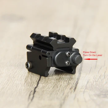 WIPSON Red Dot Lazerio Akyse Mini Kolonėlė Kompaktiškas, Su Nuimamu Picatinny 20mm Geležinkelių Pistoletas Oro pistoletas, Šautuvas Medžioklei Accessor