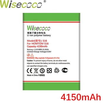 Wisecoco S 16 4150mAh Baterija HOMTOM S16 Mobilųjį Telefoną, Aukštos Kokybės Pakaitinis+Sekimo Numerį
