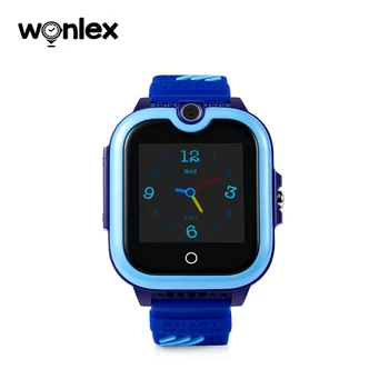 Wonlex Naujas Modelis KT13 4G GPS Smart Žiūrėti Wifi Tracker Jutiklinis Ekranas SOS Telefonas, Vaizdo Skambinimo Vandeniui Vaikų Kamera Raginama Žiūrėti
