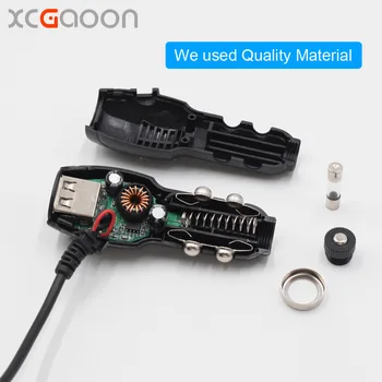 XCGaoon 3.5 metro mini USB Automobilinis Įkroviklis Adapteris 5V 2A Su USB Prievadas, skirtas Automobilių DVR Camera Recorder / GPS, įvestis: DC 12V-24V