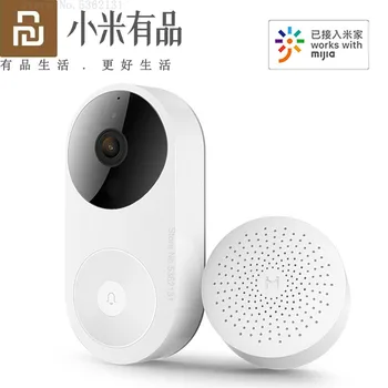 Xiaobai Smart Video Doorbell D1 Vaizdo Domofonas AI Face & PIR Judėjimo Aptikimas HD Naktinio Matymo Belaidžio Namų Apsaugos Kamera,