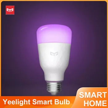 Yeelight 1S YLDP13YL E27 8.5 W RBGW Smart LED Lemputės Dirbti Su Homekit AC100-240V už Stalo, Grindų, Stalo, Prožektoriai, Lempos
