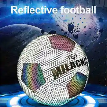 Švyti Tamsoje, Futbolo, Futbolo Kamuolys Dydis 5 4 Įprasta Praktika Mokymo Futbolo Luminate Žėrintis Futbolo Kamuoliai Pu Reflective