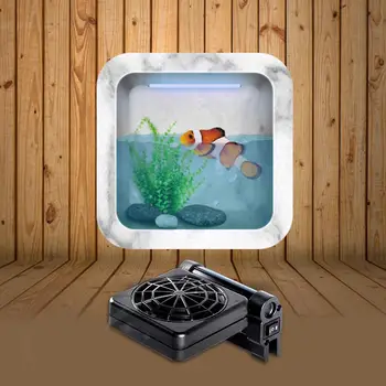 Žvejybos Šaldymo Įranga, Akvariumo Vieno Galvos Aušinimo Ventiliatorius Žuvų Bakas Akvariumo Apdaila Priedai Žuvų bakas ventiliatorius