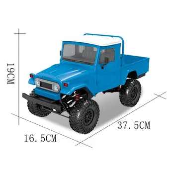 1:12 4WD MN-45/MN-45K RC Vikšriniai Automobilių 2.4 G Nuotolinio Valdymo Big Foot Off-road Vikšrinės Karinės Transporto priemonės Modelis RTR Žaislas Vaikams Dovanų