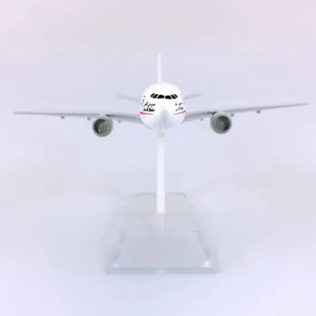 16CM 1:400 Boeing B777-200 Modelio Oro Alžyras Airlines Netauriųjų Metalų Lydinio, Orlaivių Plokštumos Lėktuvo Ekranas Suaugusių Berniukų Vaikas Kolekcija