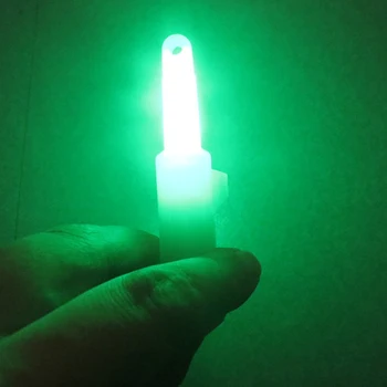 1pc 11cm 20g Giliai Lašas Pilnas Šviesos LED Atrakcija Lempa po vandeniu Greitai Žvejybos Šviesos Sūraus Naktį Žvejybos Reikmenys 4 spalvos