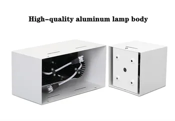 1pcs balta Juoda Aukštos kokybės Paviršiaus Sumontuoti reguliavimas LED, COB pritemdomi Šviestuvai 10W15W 20W 30WLED Lubų Lempa Vietoje