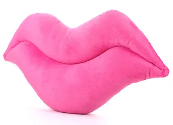 2019 52-62cm Kūrybos Mėgėjas Valentino Dienos Dovana Seksualus Lūpų Formos Burną Mesti Pagalvės, Pagalvėlės Mergina Pliušinis Žaislas Geros Kokybės