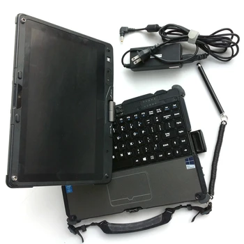 2019 Naują Atvykimo Naudojami nešiojamieji kompiuteriai Getac V110 I5, 8G Sunku Ekranas spartusis Tablet PC baterijos Auto Diagnostikos įrankį