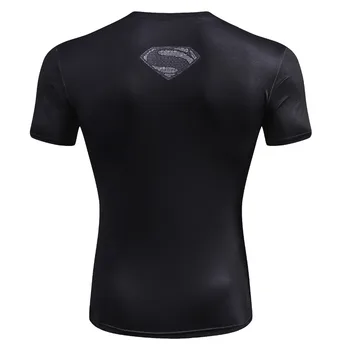 2020 Naujas Prekės ženklas Fitneso Suspaudimo T-Marškinėliai Vyrams trumpomis Rankovėmis 3D Naudotis Viršūnes Vyrų Marškinėliai Vasaros Mados Atsitiktinis Marškinėlius