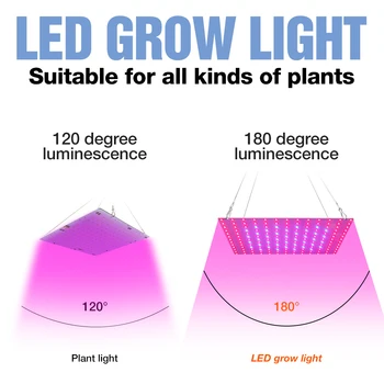 20W 40W vidaus LED Grow Light 220V Visą Spektrą Fito Lempų Valdymo Lampara LED Augalų Sėklos, Gėlių Hydroponics 110V Augimo Palapinė