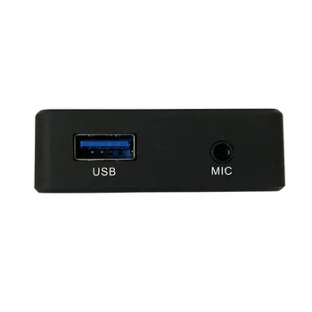 261M USB3.0 Filmavimo 4K 1080P HDMI-USB 3.0 Žaidimo Video Capture Card Srautinės Transliacijos Vaizdo Keitiklis Su Mic