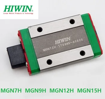 2vnt/daug Taivano originalus naujas HIWIN MGN7H MGN9H MGN12H MGN15H blokai, mini geležinkelių vadovas cnc dalys MGN7 MGN9 MGN12 MGN15