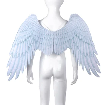 3D Angelas Sparnų Helovinas Tema Šaliai Cosplay Kostiumų Sparnus 5-10 Metų amžiaus Vaikų Cosplay Kostiumai