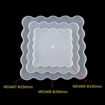 3D Didelis Dėklas Vaisių UV Dervos Formų Papuošalų Formų, 