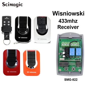 4GO 433.92 MHz Keeloq Wisniowski nuotolinio valdymo imtuvas su 2 kanalo Vartų, Garažo vartų nuotolinio valdymo pultelis