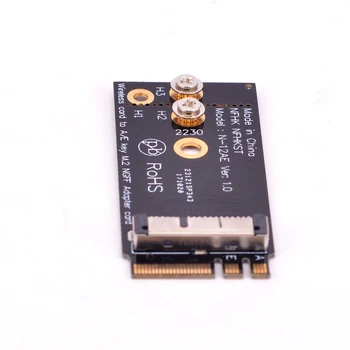 A / E Klavišą NGFF belaidžio tinklo kortelė, Adapteris, skirtas Macbook BCM94360CD / BCM94331CD modulis, skirtas 