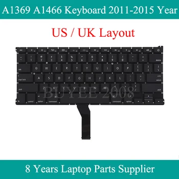 A1369 A1466 Nešiojamojo kompiuterio Klaviatūra Išbandyta, Gerai, Macbook Air 13.3