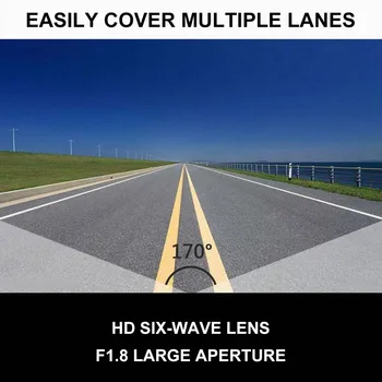ADAS HD Brūkšnys Cam USB Automobilinis DVR Žvaigždės Naktinio Matymo Vairavimo Diktofonas, DVD Grotuvas GPS Visiškai Suderinama Su 