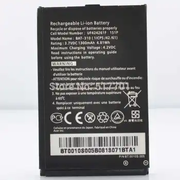 ALLCCX mobiliojo baterija baterija UF424261F/BAT-310 E310 Acer M310 S120 S300 su geros kokybės ir geriausia kaina,
