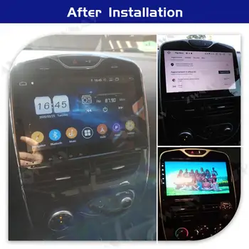 Android 10.0 automagnetolos DVD Grotuvas GPS Glonass Navigacijos Renault Clio 2013-2018 M. Vaizdo įrašą Daugiaformačiu Radijo galvos vienetas nemokamai žemėlapyje