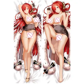 Anime Žaidimas Azur Lane pagalvių užvalkalus Azur Lane Dakimakura atveju Sexy girls 3D dvipusis Patalynės Kūno Hugging užvalkalas AL19B