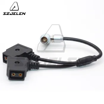 ARRI TEL 7pin galia dvigubai DTAP Moterų Hub Adapteris, Splitter už ARRI mini Kamera, Maitinimo Skirstytuvas
