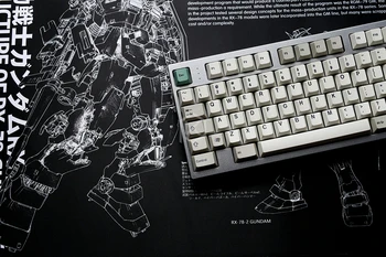 Automatinė klaviatūros gundam rx78-2 rx 78 2 Pasiruošę Vienas Žaidėjas Kilimėlis 900 400 4 mm, ne Siūlės Kraštų Soft/Aukštos kokybės Gumos